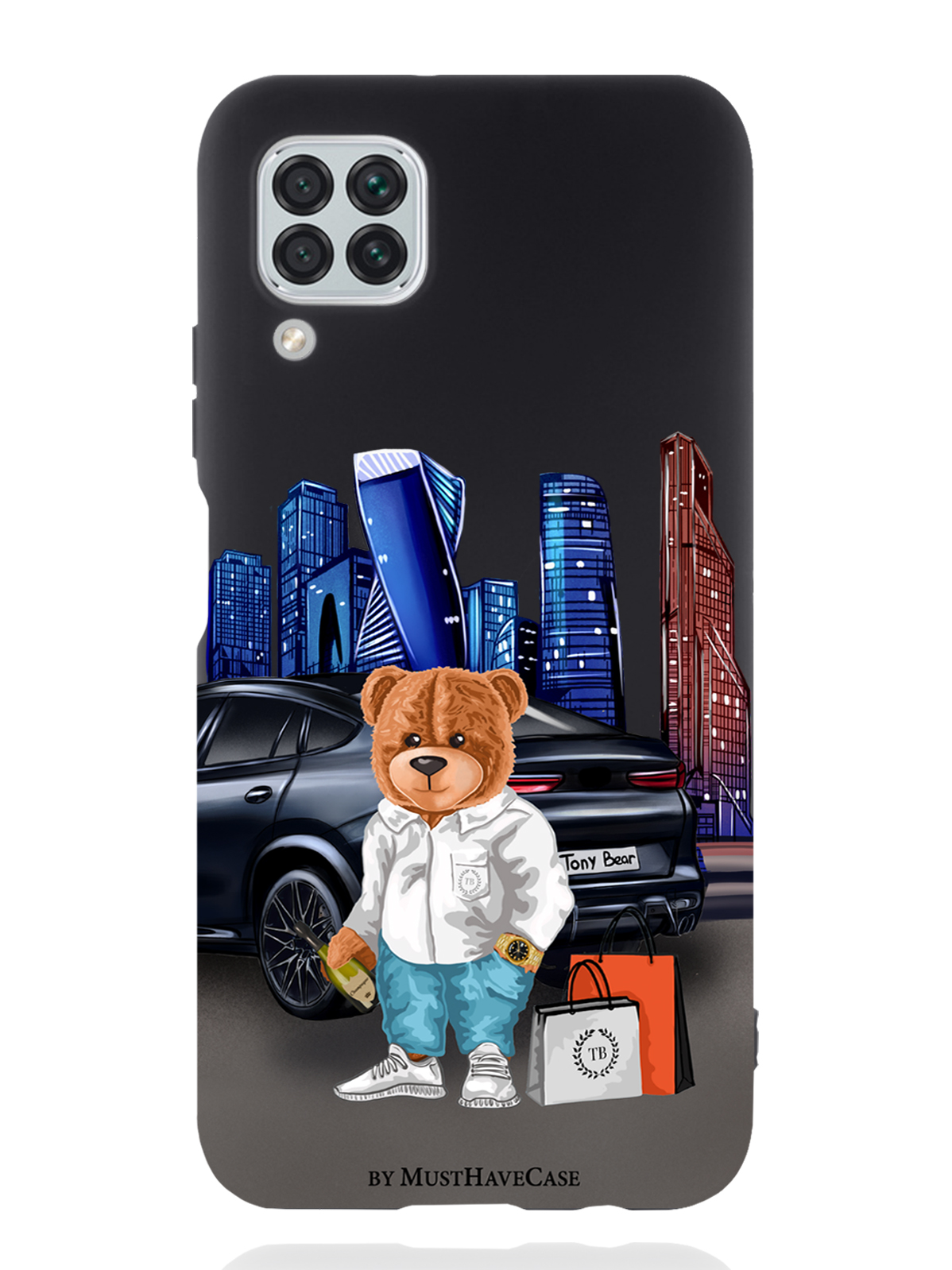 фото Чехол musthavecase huawei p40 lite тони москва сити