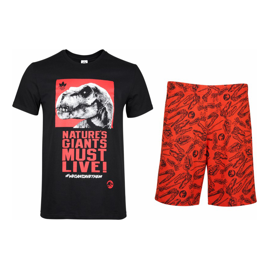 

Пижама мужская NoBrand черная 44-54, Черный