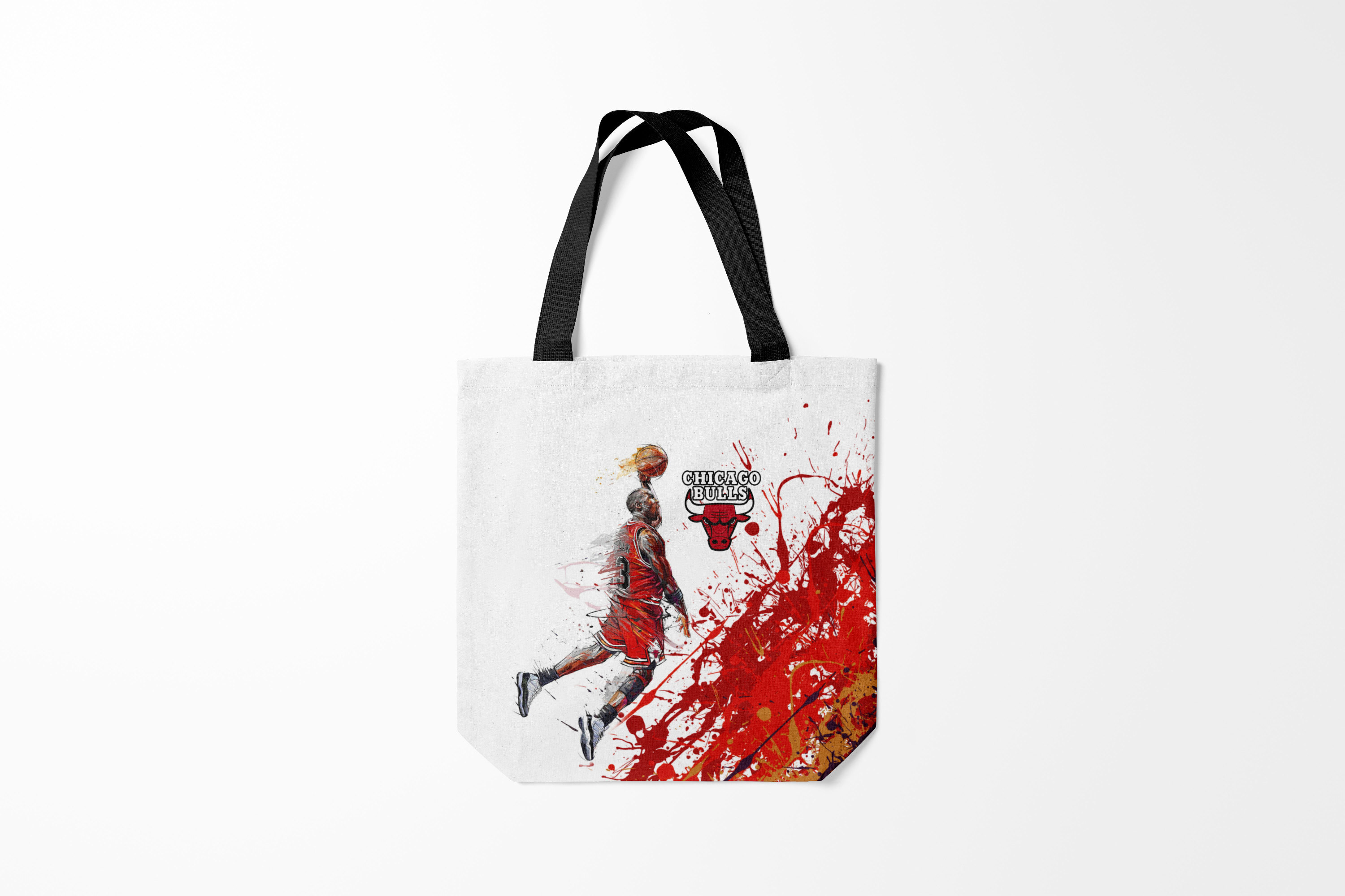 

Сумка шoппер унисекс Burnettie NBA CHICAGO BULLS 9, разноцветный, NBA CHICAGO BULLS 9