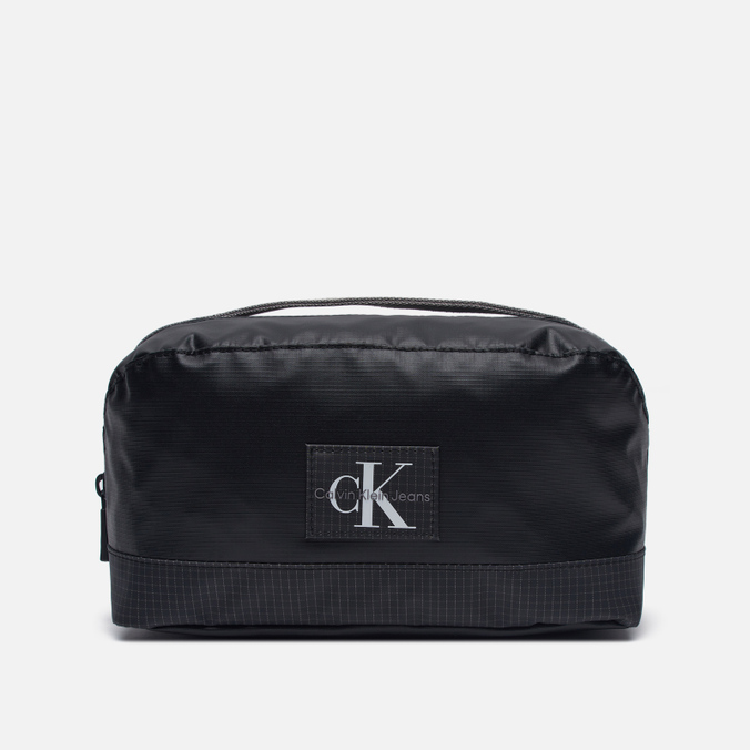 

Косметичка унисекс Calvin Klein Jeans Utility Grid Wash, черный, Utility Grid Wash