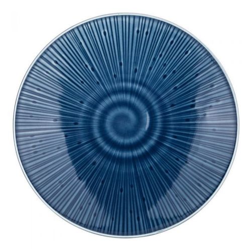 фото Тарелка закусочная bronco mirage 22 см синяя