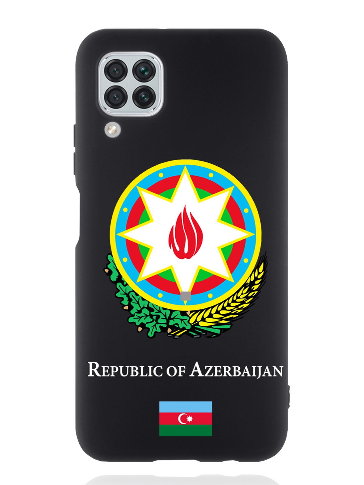 

Чехол SignumCase Huawei P40 Lite Герб Азербайджана, Разноцветный, Huawei P40 Lite Герб Азербайджана