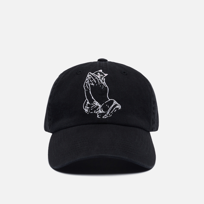 

Бейсболка унисекс Ripndip Praying Hands Dad, черный, Praying Hands Dad