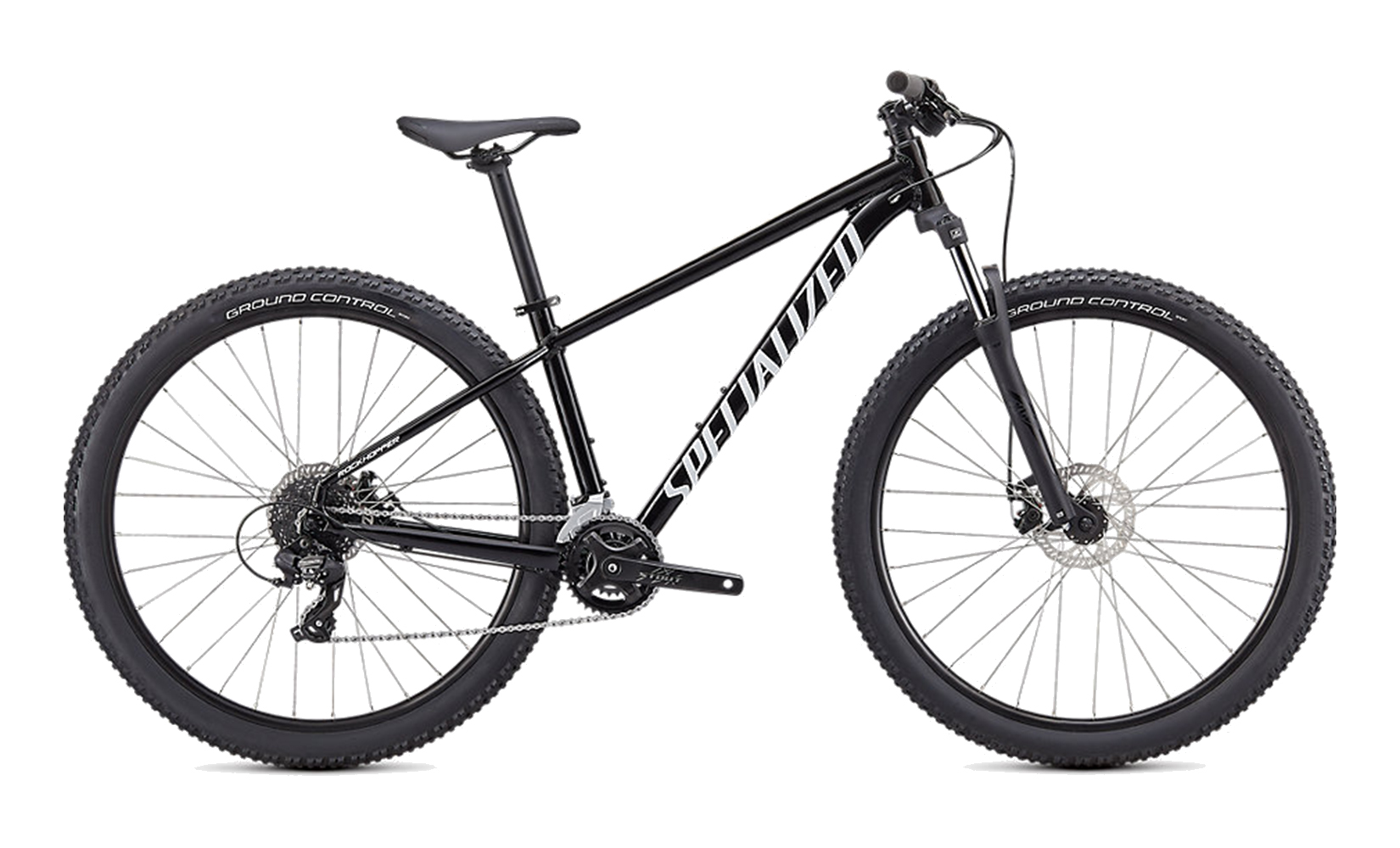 

Велосипед Specialized Rockhopper 27,5 (2021) Gloss Tarmac Black/White M, Черный, Rockhopper 27,5 (2021)