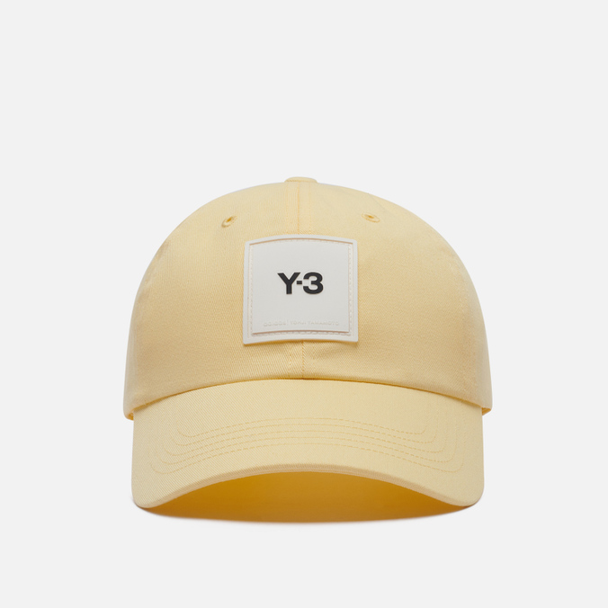 

Бейсболка унисекс Y-3 Square Silicone Label желтый, р. M-L, Square Silicone Label