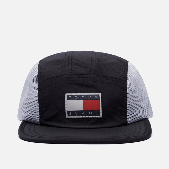 

Бейсболка унисекс Tommy Jeans Travel, черный, Travel