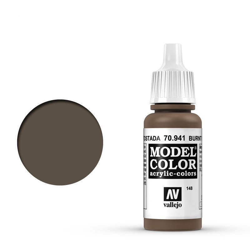 

Краска для моделизма Vallejo Burnt Umber 17 мл, Коричневый
