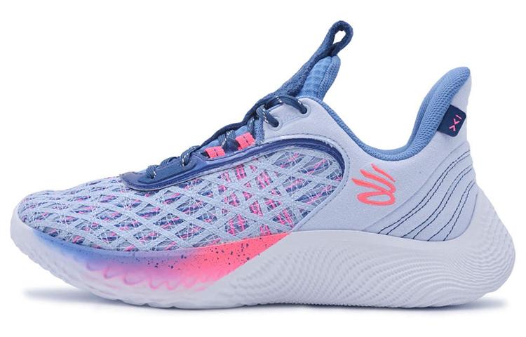 

Кроссовки унисекс Under Armour Curry 9 Flow Warp The Game Day голубые 44.5 EU, Голубой, Curry 9 Flow Warp The Game Day