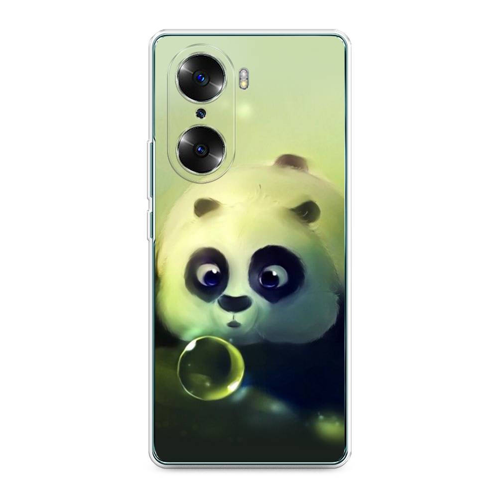 

Чехол на Honor 60 "Малыш панды", Зеленый;черный;серый, 6106650-1