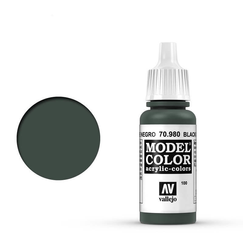 

Краска для моделизма Vallejo Black Green 17 мл, Зеленый