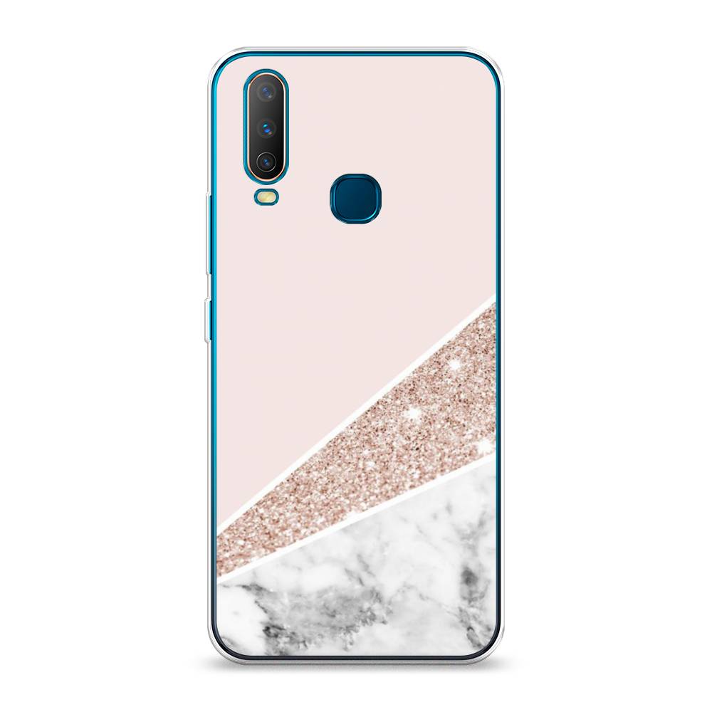 

Чехол для Vivo Y12/Y17 "Блестящий розовый мрамор", 261850-3