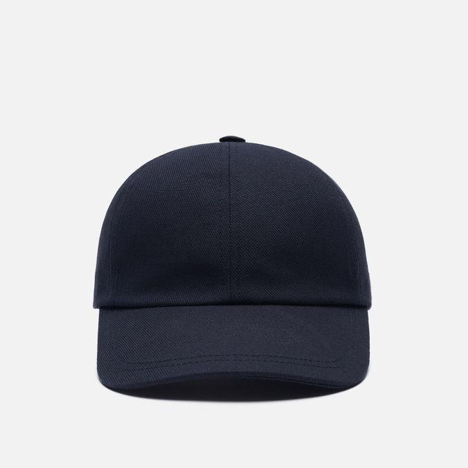 

Бейсболка унисекс Maison Kitsune Tricolor Fox 6P, синий, Tricolor Fox 6P