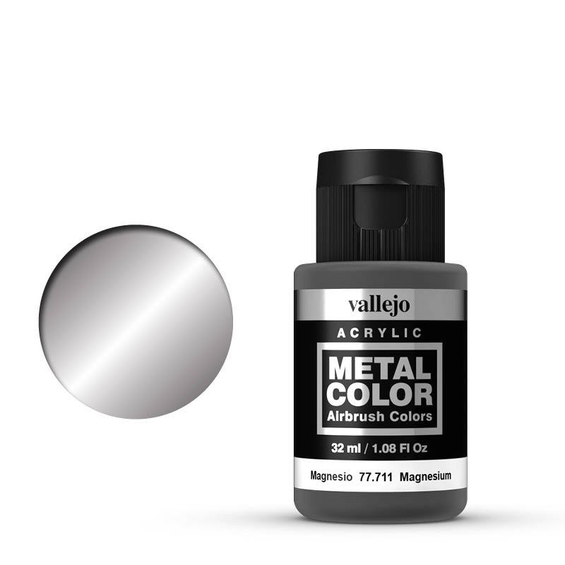 фото Краска для моделизма vallejo magnesium 21 мл