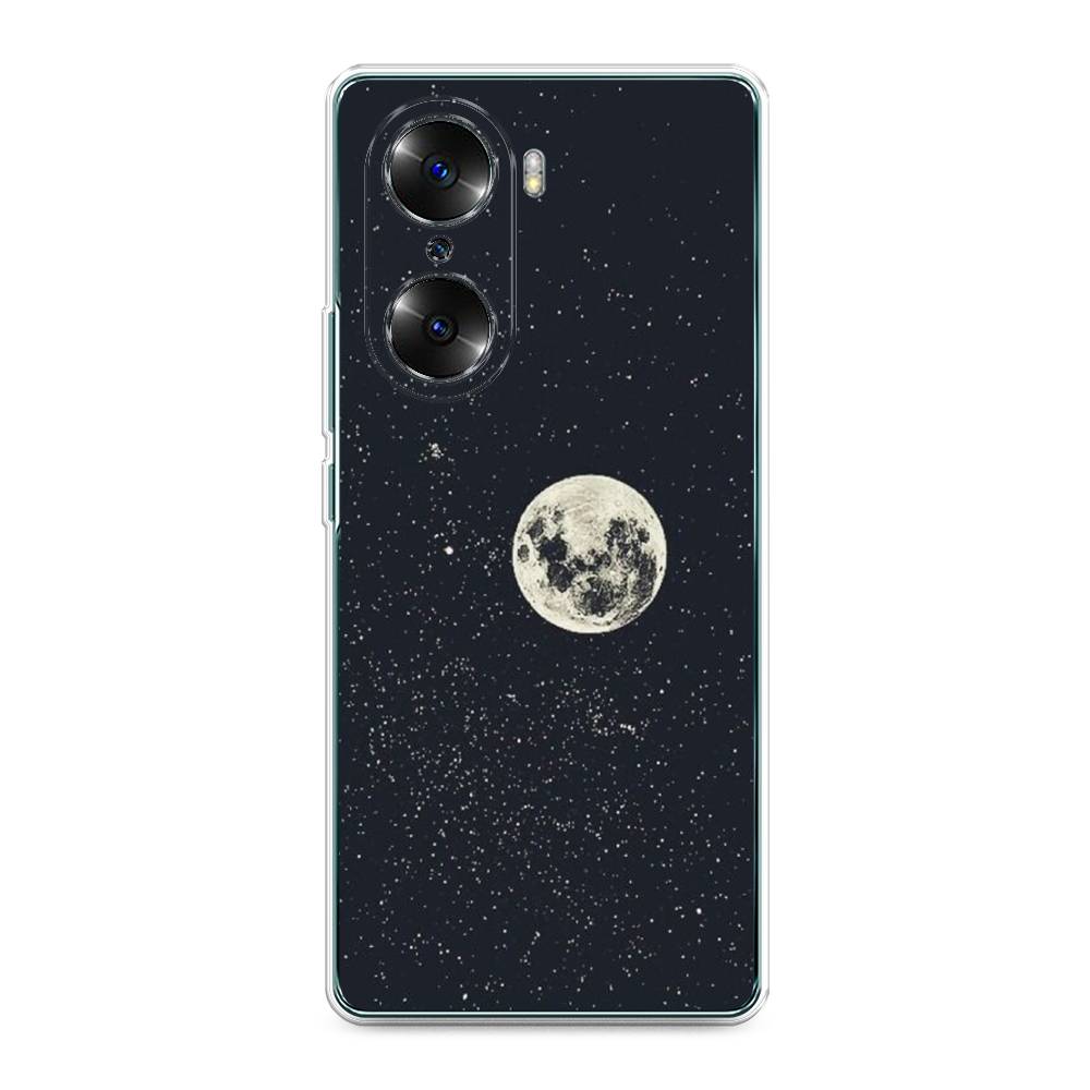 

Чехол на Honor 60 "Полнолуние", Красный, 6106650-2