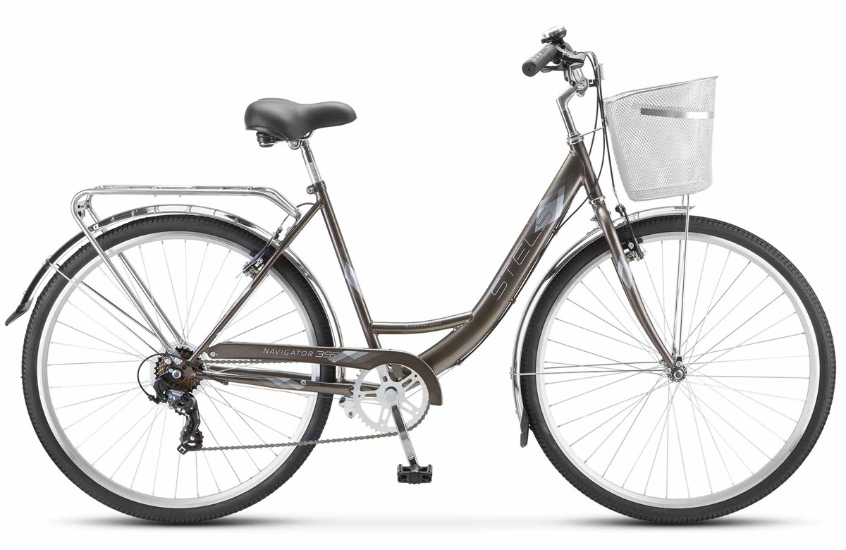STELS Велосипед 28 Navigator-395 V 20 Золотисто-серый металлик LU096393 1875700₽