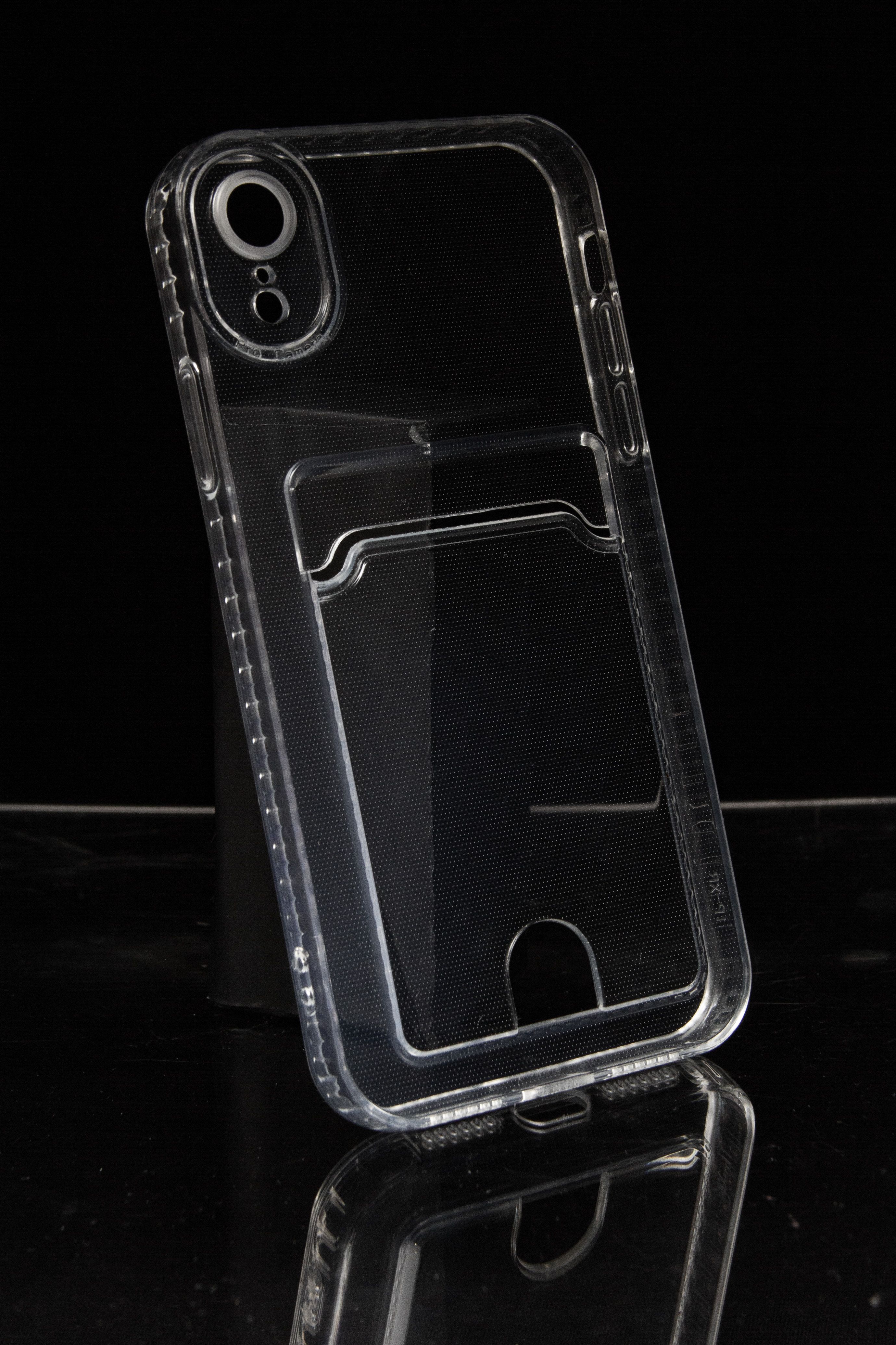 

Чехол для карты на Apple iPhone Xr, прозрачный, Silicone case