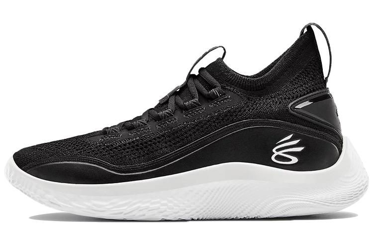 

Кроссовки унисекс Under Armour Curry 8 черные 43 EU, Черный, Curry 8