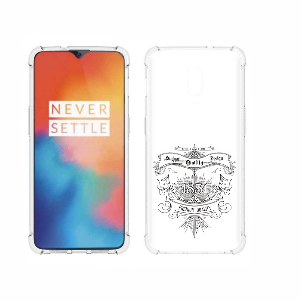 

Чехол MyPads Tocco для OnePlus 6T логотип 1851 год, Прозрачный, Tocco