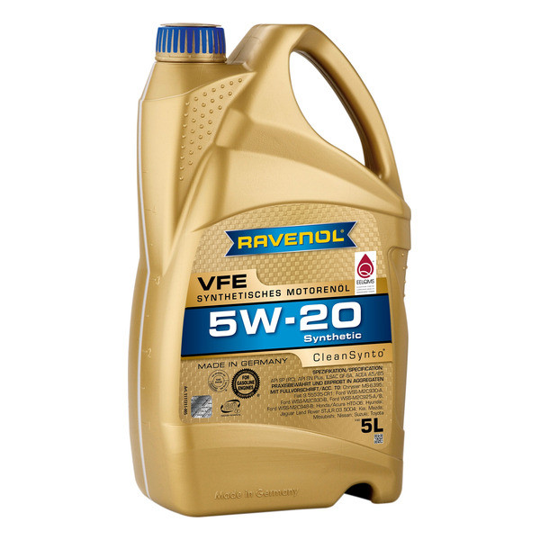 Моторное Масло Ravenol Vfe Sae 5W20 NeW 5л