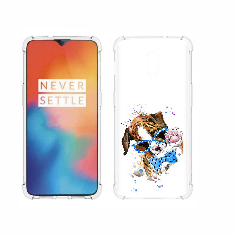 

Чехол MyPads Tocco для OnePlus 6T лапочка, Прозрачный, Tocco