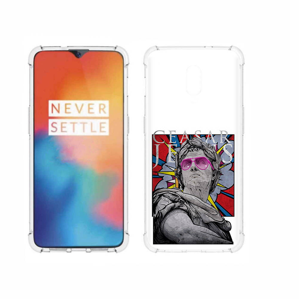 

Чехол MyPads Tocco для OnePlus 6T крутая статуя свободы, Прозрачный, Tocco