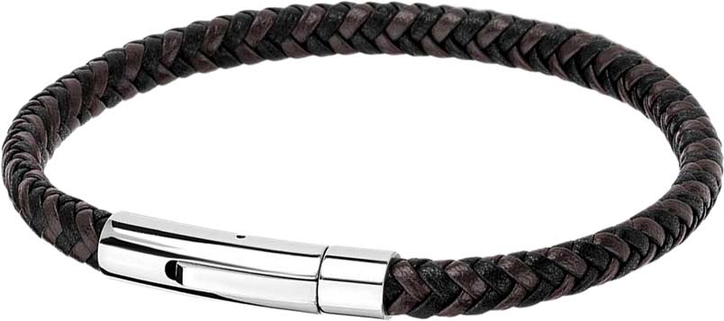 

Браслет из кожи/стали р. 21 TecArt EXLB115, EXLB115