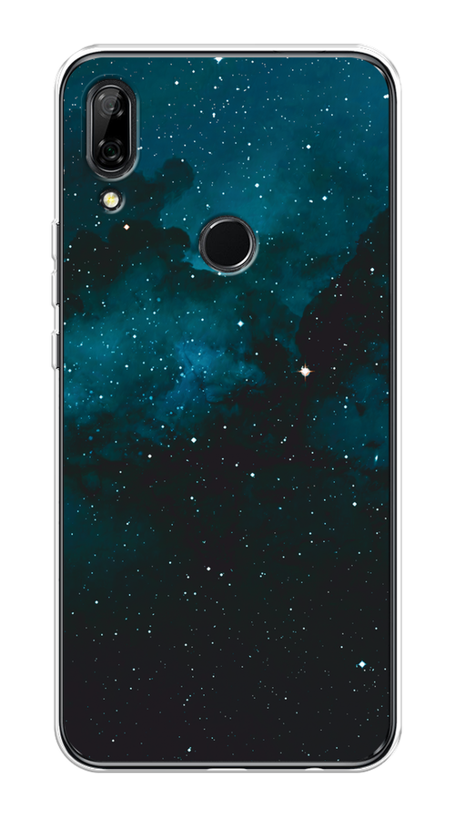 

Чехол на Honor 9X/Huawei P Smart Z "Синий космос", 69450-2