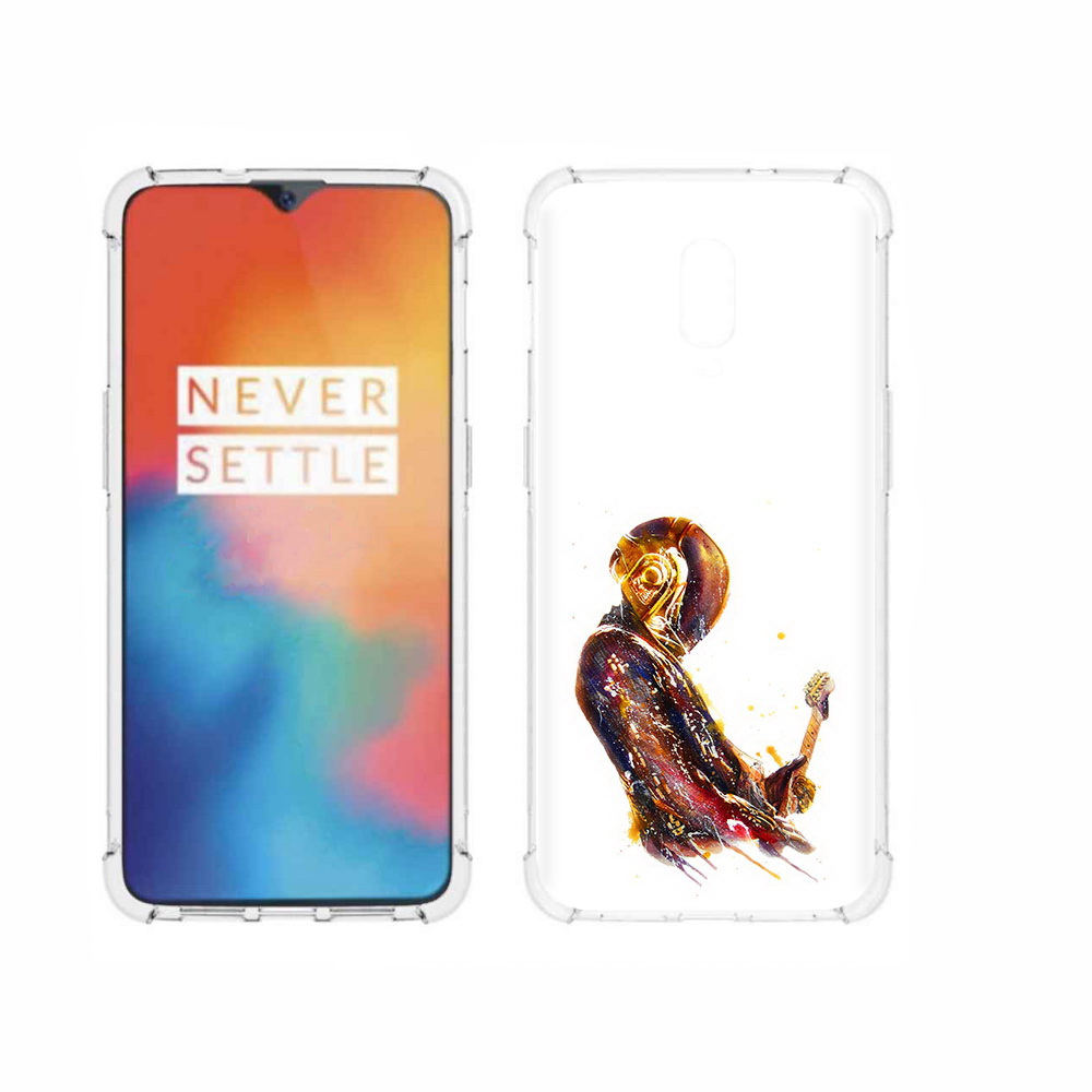 

Чехол MyPads Tocco для OnePlus 6T космо-музыкант, Прозрачный, Tocco