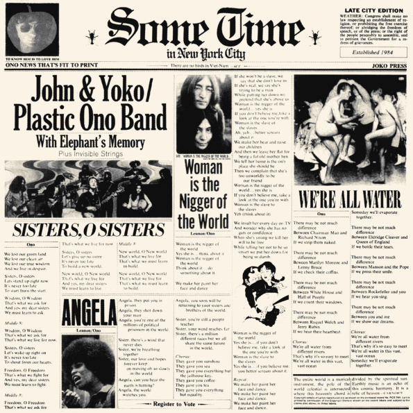 

John Lennon & Yoko Ono & The Plastic Ono Band / Some Time In New York City (2LP)