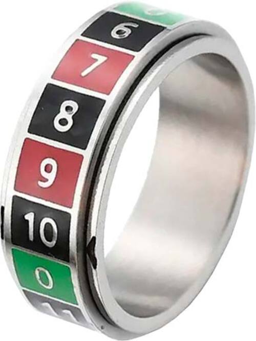 

Кольцо из стали р.  DG Jewelry SPR244, эмаль, SPR244