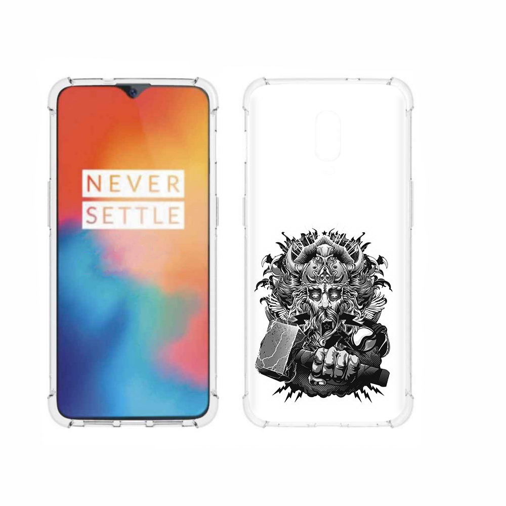 

Чехол MyPads Tocco для OnePlus 6T злой тор, Прозрачный, Tocco