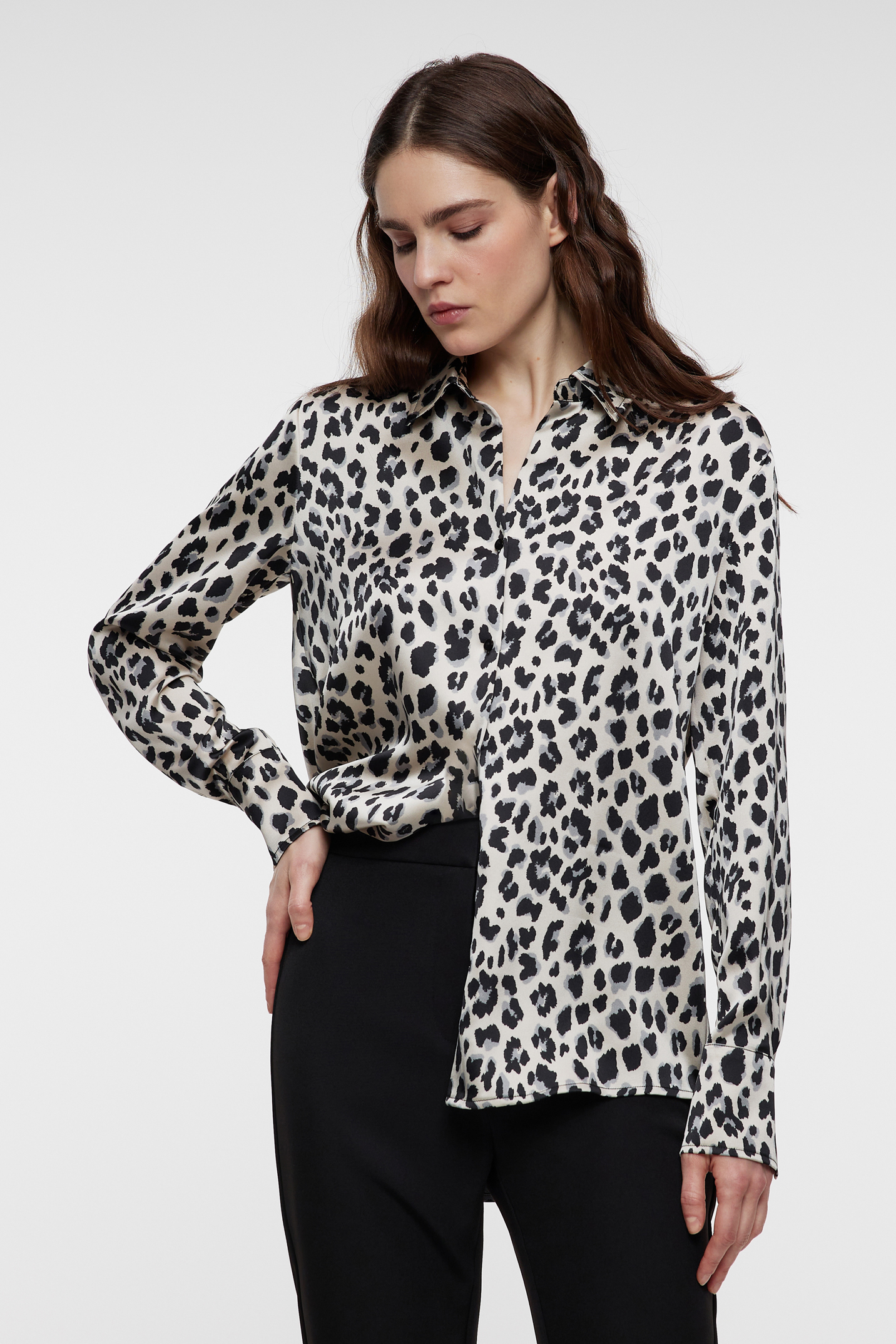 

Блуза женская Befree 2321198315 черная L, Черный, 2321198315