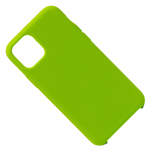 фото Чехол для apple iphone 11 pro max силиконовый soft touch <зеленый> promise mobile