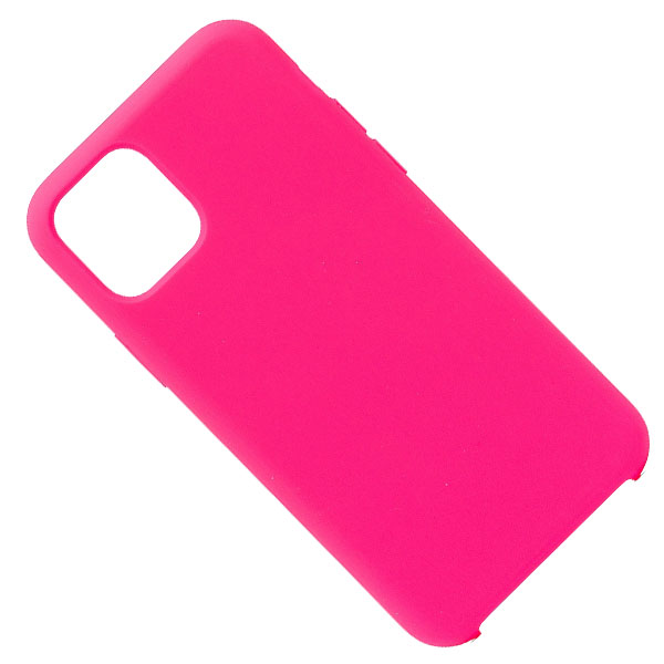 

Чехол для Apple iPhone 11 Pro Max силиконовый Soft Touch <темно-розовый>