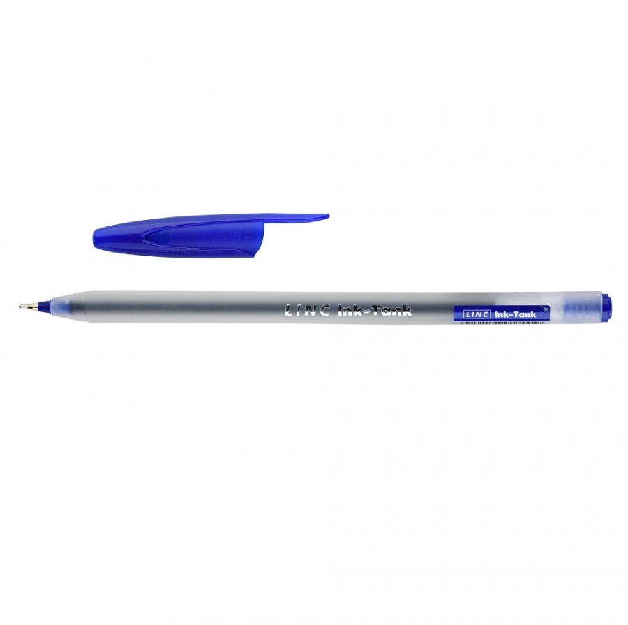 Ручка шариковая Linc Ink Tank 0.3мм синий цвет чернил 50шт
