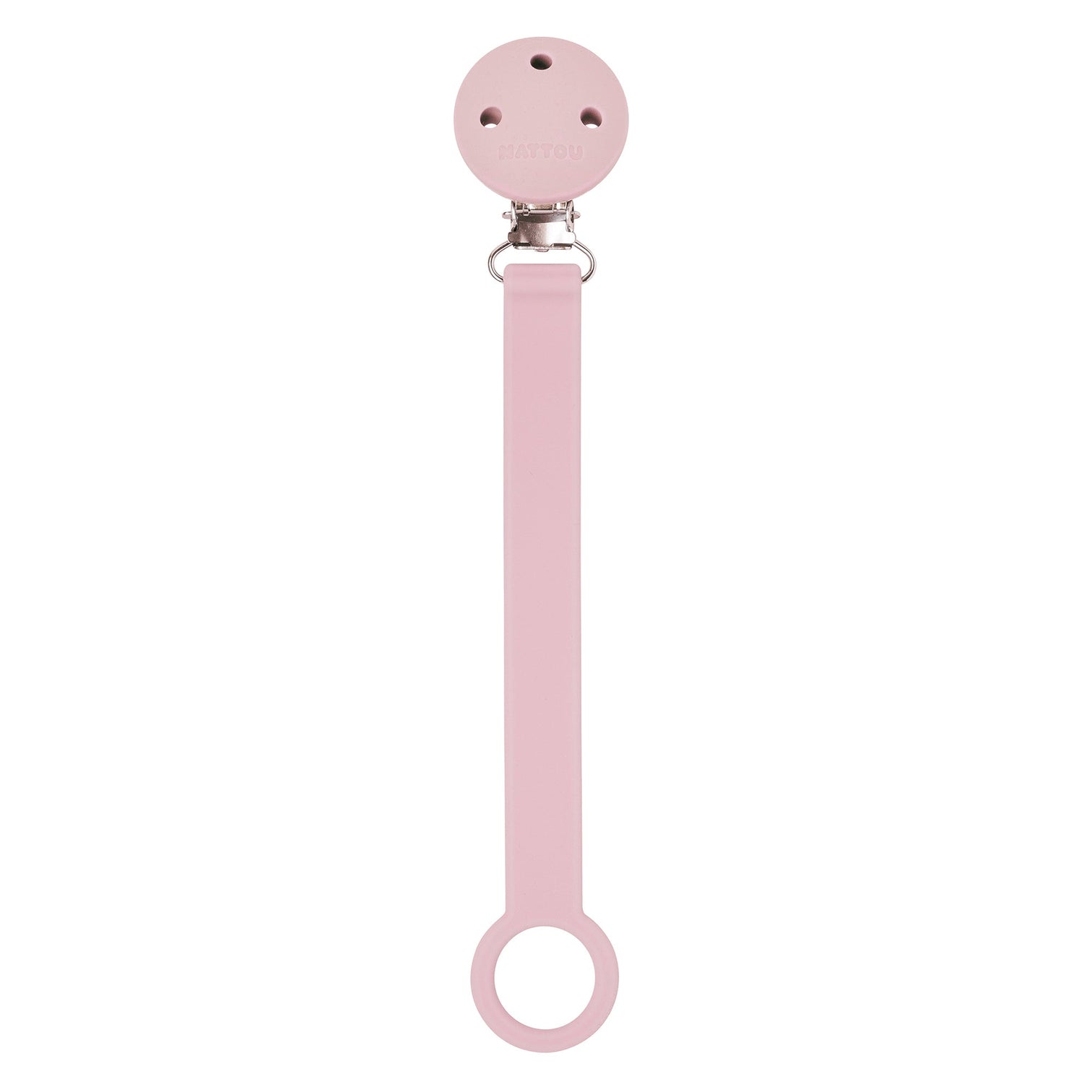 Держатель для фиксации соски Nattou Pacifinder Lapidou pink 875523 (167886)