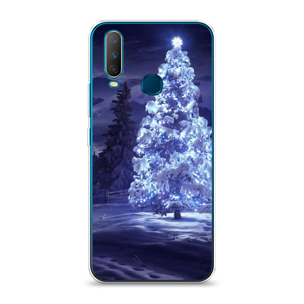 

Чехол для Vivo Y12/Y17 "Зима 4", Синий;черный;белый, 261850-2
