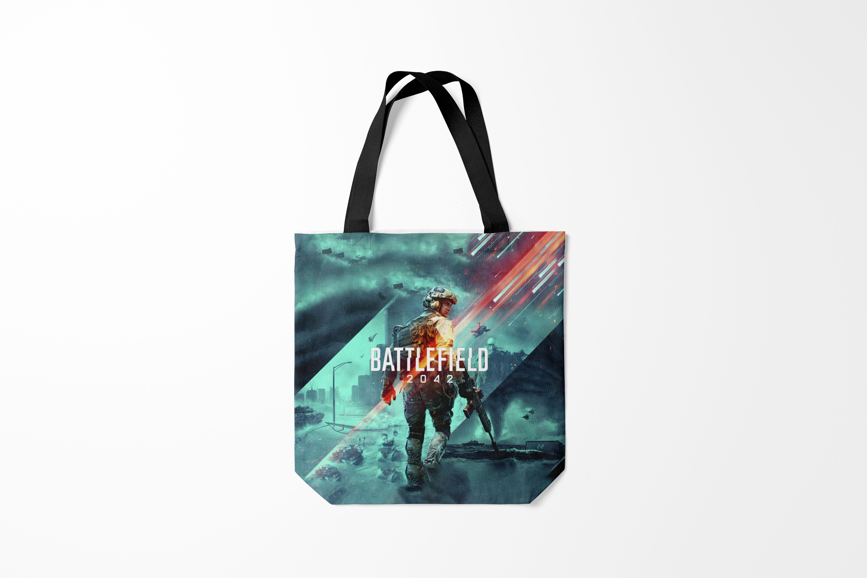 

Сумка шoппер унисекс Burnettie BATTLEFIELD Баттлфилд 2042, разноцветный, BATTLEFIELD Баттлфилд 2042