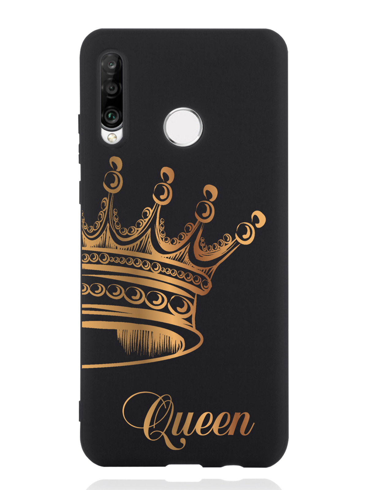 фото Чехол musthavecase huawei p30 lite парный чехол корона queen