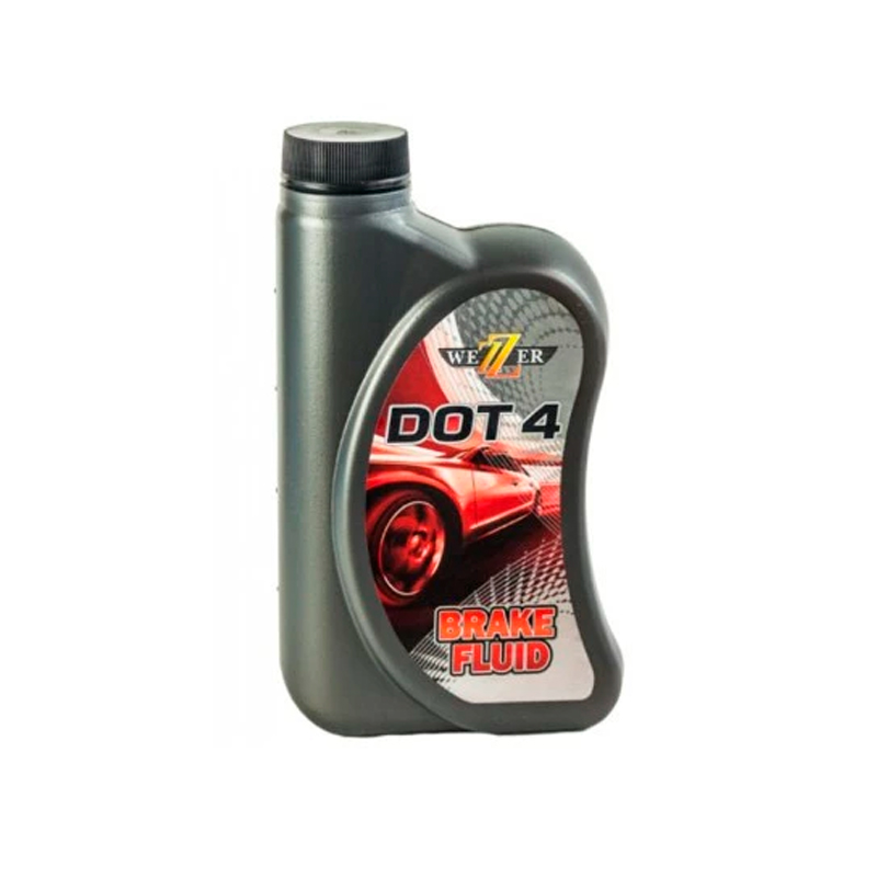 фото Тормозная жидкость wezzer dot-4 0,5 л 990325