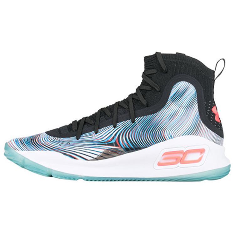 

Кроссовки унисекс Under Armour Curry 4 черные 41 EU, Черный, Curry 4