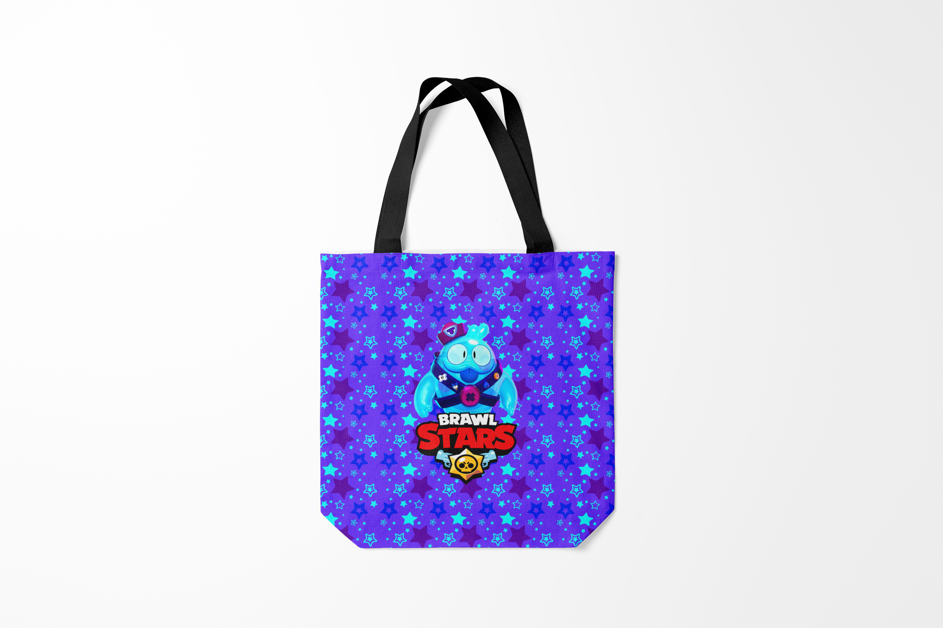 

Сумка шoппер унисекс Burnettie Brawl Stars Blue, разноцветный, Brawl Stars Blue