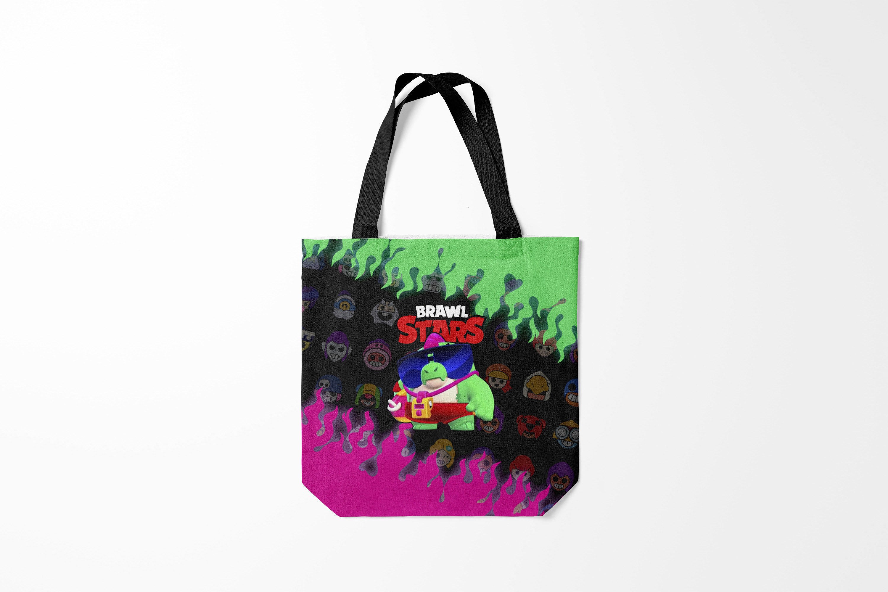 

Сумка шoппер унисекс Burnettie Brawl Stars BUZZ 4, разноцветный, Brawl Stars BUZZ 4