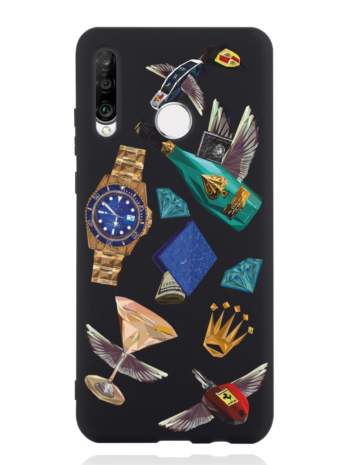 фото Чехол musthavecase huawei p30 lite luxury lifestyle