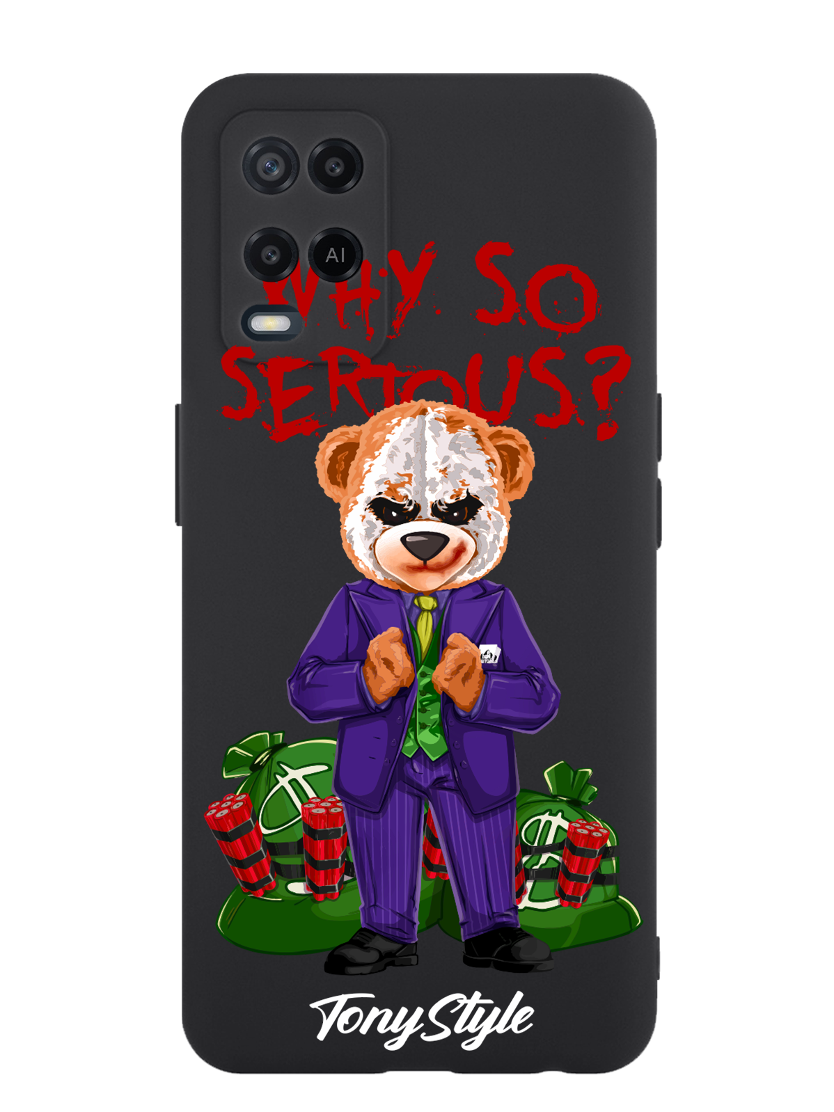 

Чехол Tony Style Oppo A54 Tony Style Джокер Joker Why so serious, Oppo A54 Tony Style Джокер Joker Why so serious