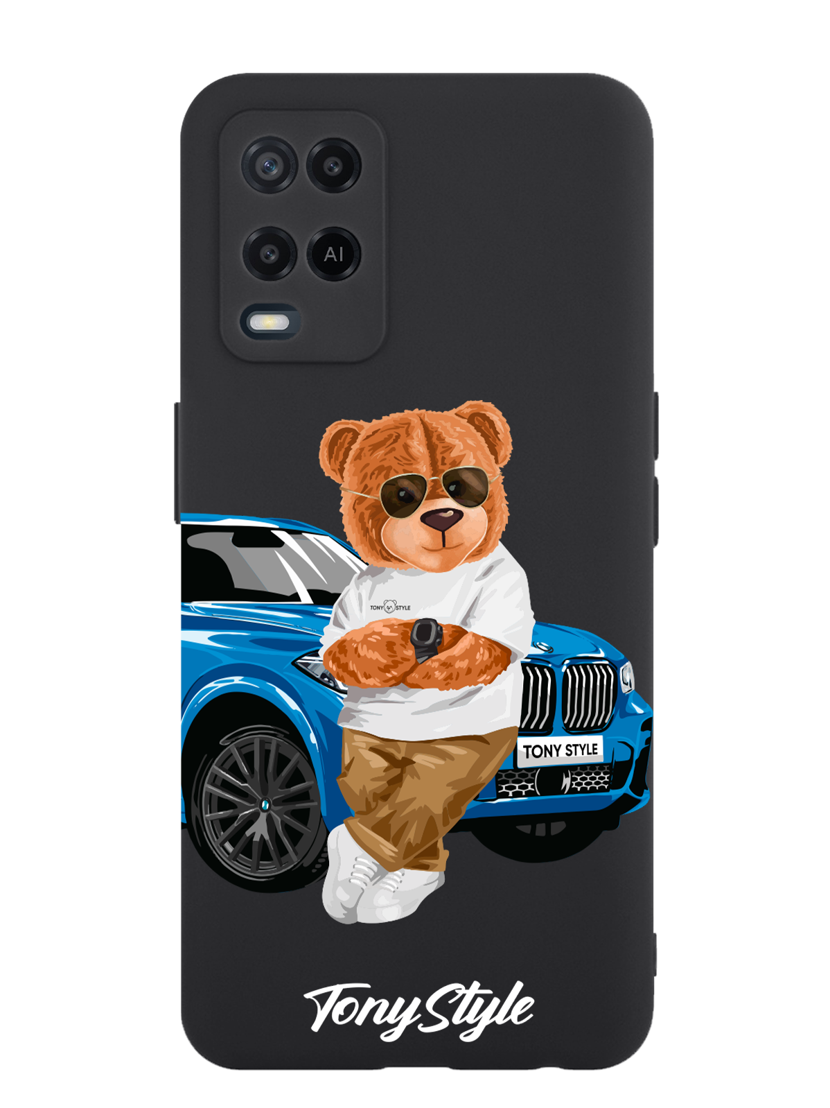 фото Чехол tony style oppo a54 tony style с машиной