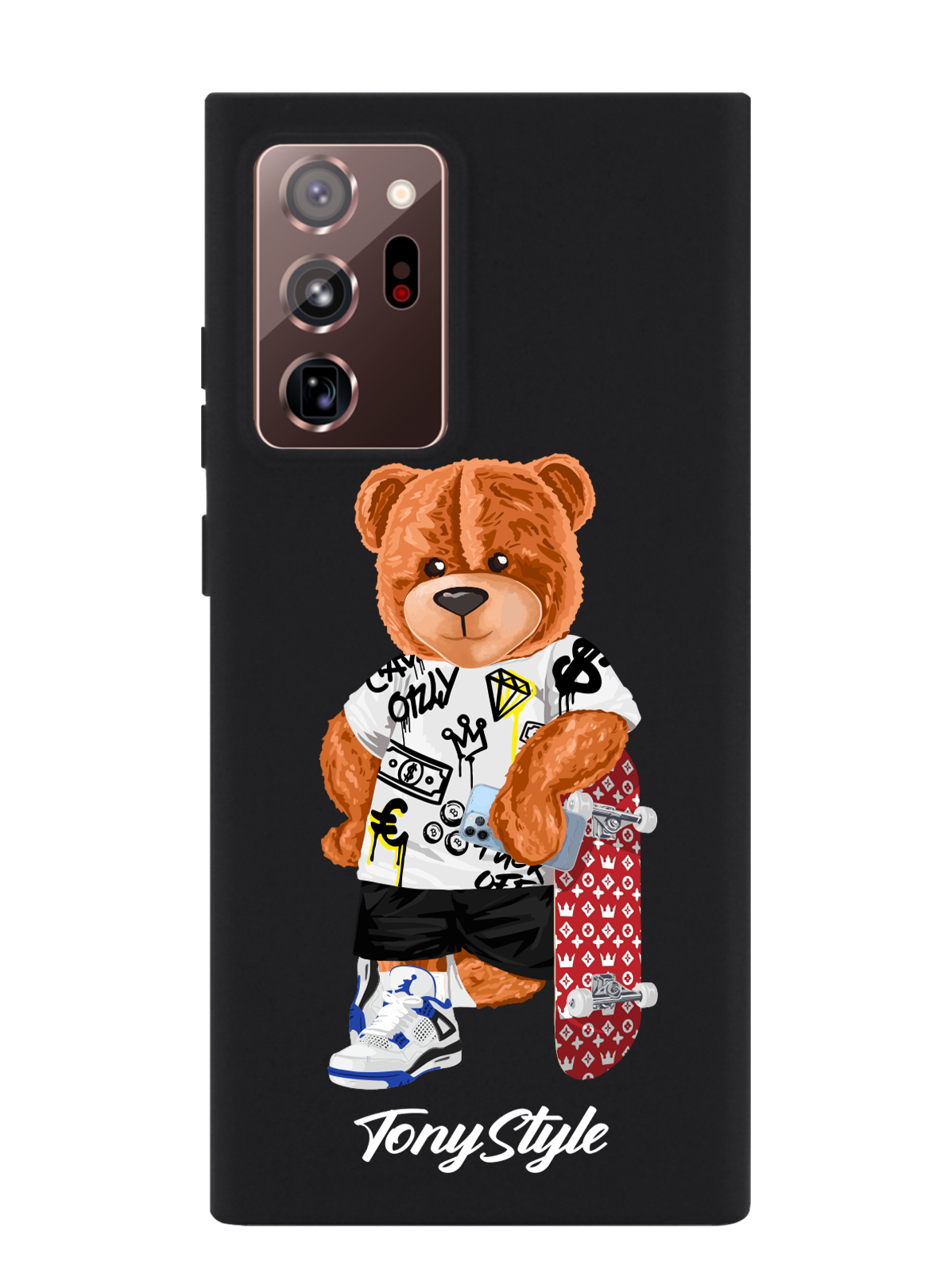 

Чехол Tony Style Samsung Galaxy Note 20 Ultra Tony Style со скейтом, Коричневый;черный;красный, Samsung Galaxy Note 20 Ultra Tony Style со скейтом