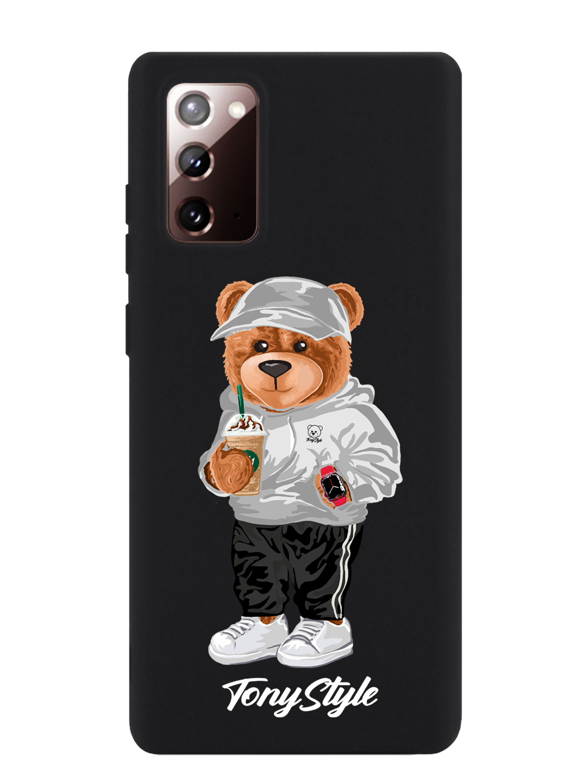 

Чехол Tony Style Samsung Galaxy Note 20 Tony Style с кофе, Серый;белый;черный, Samsung Galaxy Note 20 Tony Style с кофе