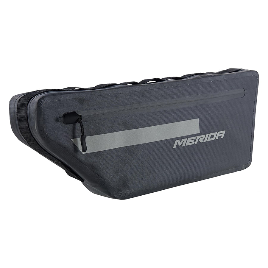 

Велосумка под раму Merida Travel Framebag 5,4L, 15*51*7cm Large Black/Grey (2276004347), Черный;серый