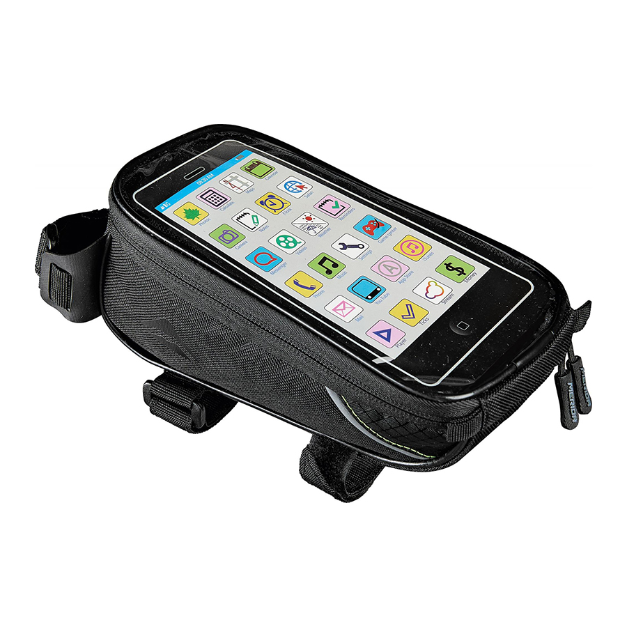 фото Велосумка на раму для смартфона merida 1l, 9,5*18*9cm, xl black (2276004206)